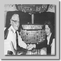 David & Eve Phillips onboard G-BEBM